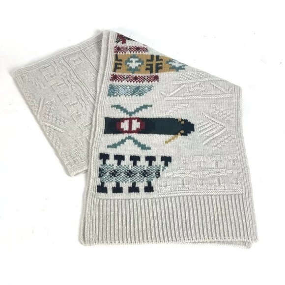 HERMES 2023 Autumn/Winter Collection Couleurs en coeur Scarf Light gray based - Picture 2 of 9